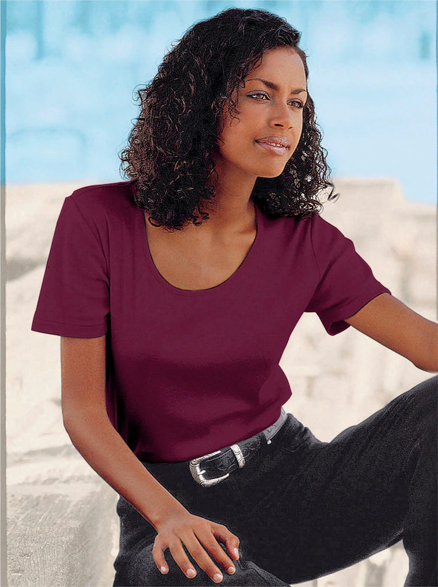Casual Looks Rundhalsshirt »Shirt« 1 Stk.
