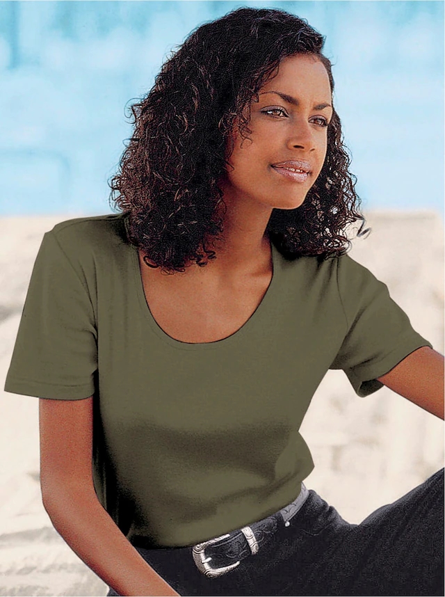 Casual Looks Rundhalsshirt »Shirt« 1 Stk.