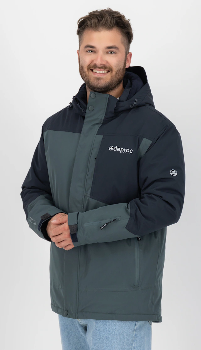 DEPROC Active Winterjacke »MONTREAL MEN« mit Kapuze auch in Großen Größen erhältlich