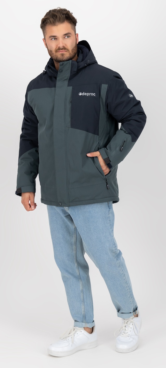 DEPROC Active Winterjacke »MONTREAL MEN« mit Kapuze auch in Großen Größen erhältlich