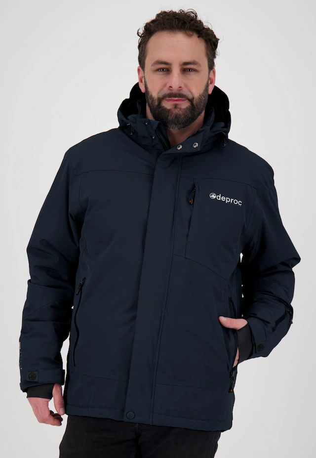 DEPROC Active Winterjacke »MONTREAL MEN« mit Kapuze auch in Großen Größen erhältlich