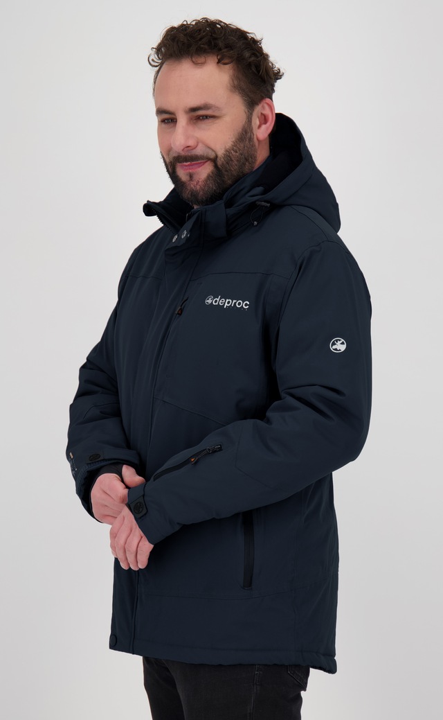 DEPROC Active Winterjacke »MONTREAL MEN« mit Kapuze auch in Großen Größen erhältlich