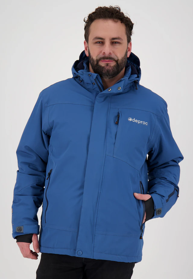 DEPROC Active Winterjacke »MONTREAL MEN« mit Kapuze auch in Großen Größen erhältlich