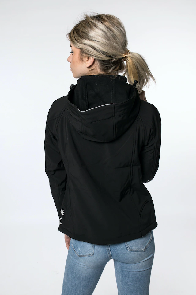 DEPROC Active Softshelljacke »NIGEL PEAK Women« mit Kapuze auch in Großen Größen erhältlich