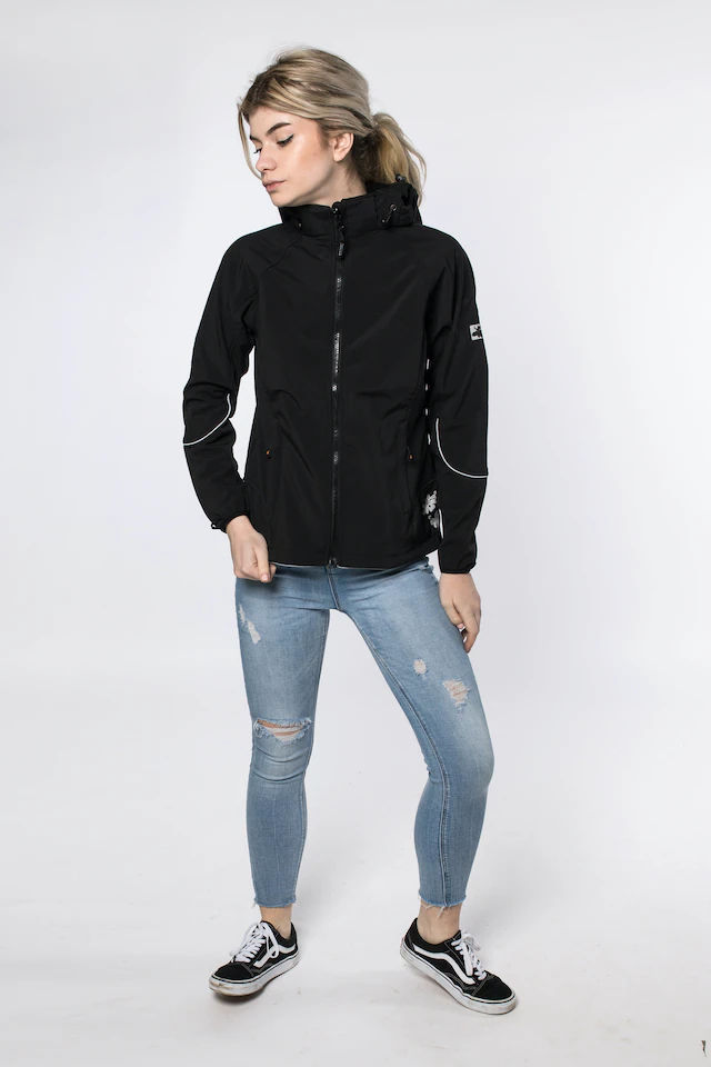 DEPROC Active Softshelljacke »NIGEL PEAK Women« mit Kapuze auch in Großen Größen erhältlich