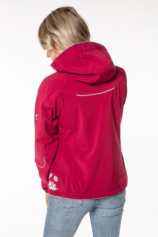 DEPROC Active Softshelljacke »NIGEL PEAK Women« mit Kapuze auch in Großen Größen erhältlich