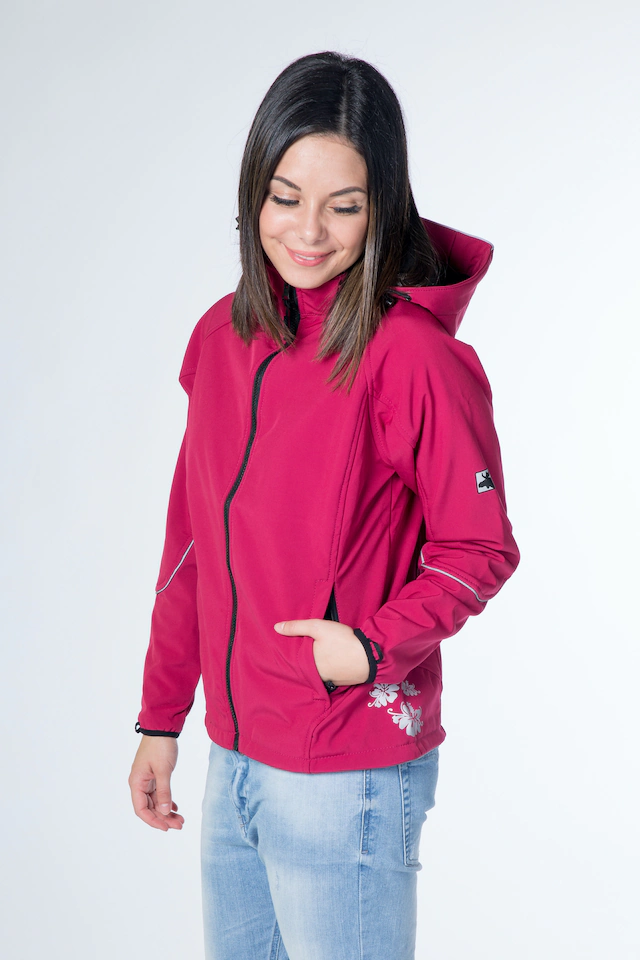 DEPROC Active Softshelljacke »NIGEL PEAK Women« mit Kapuze auch in Großen Größen erhältlich