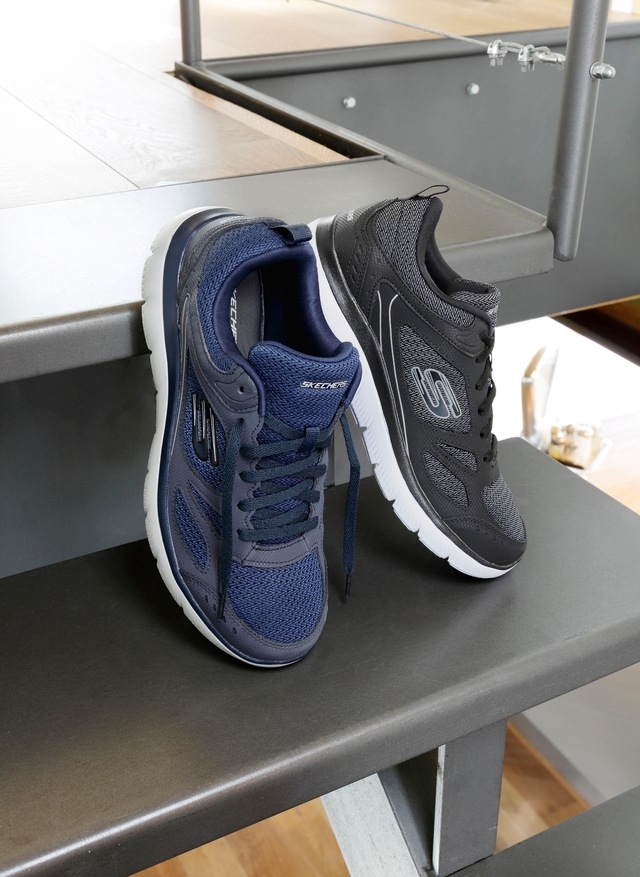 Skechers Sneaker »Summits-South Rim« , Freizeitschuh, Halbschuh, Schnürschuh im modernen Materialmix