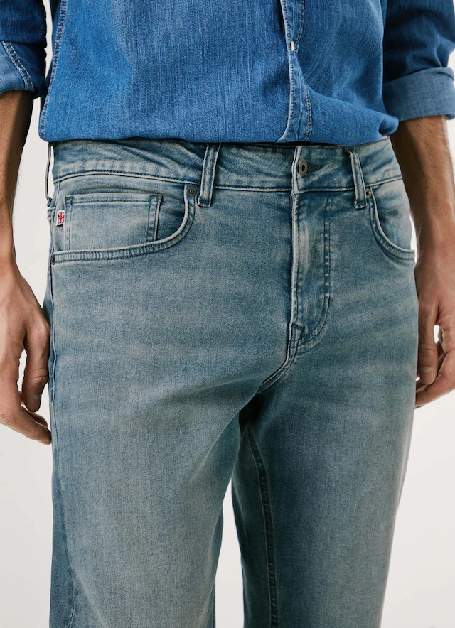 Pepe Jeans Straight-Jeans »CASH« Regular Waist