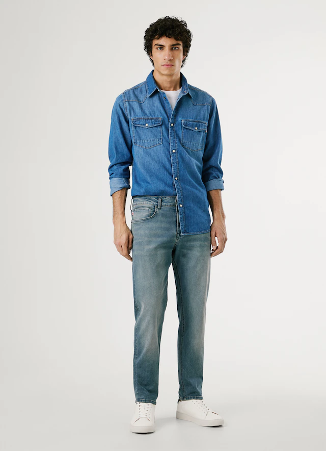 Pepe Jeans Straight-Jeans »CASH« Regular Waist