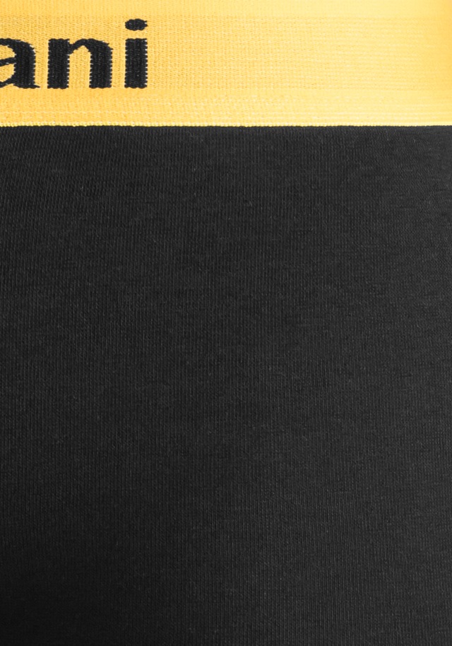 Bruno Banani Hipster Packung, 4 Stk. knapp sitzende Boxershorts mit Logo Webbund aus Baumwollmischung