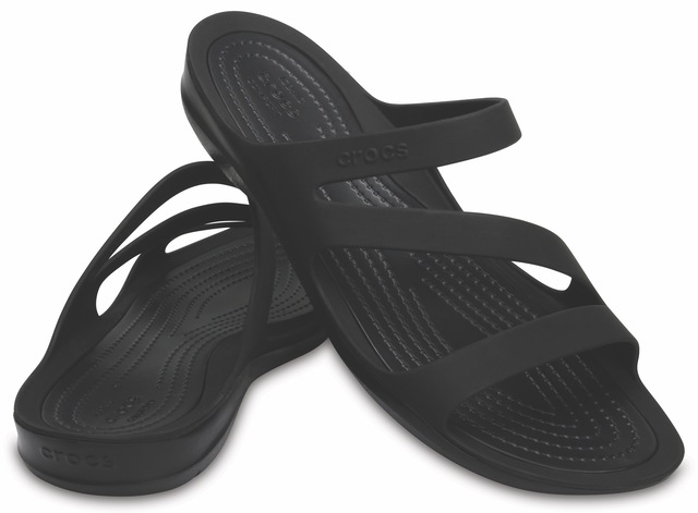 Crocs Badepantolette »Swiftwater Sandal« , Sommerschuh, Badeschuh, Poolslides, genoppte Innensohle