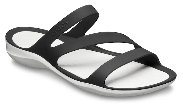 Crocs Badepantolette »Swiftwater Sandal« , Sommerschuh, Badeschuh, Poolslides, genoppte Innensohle