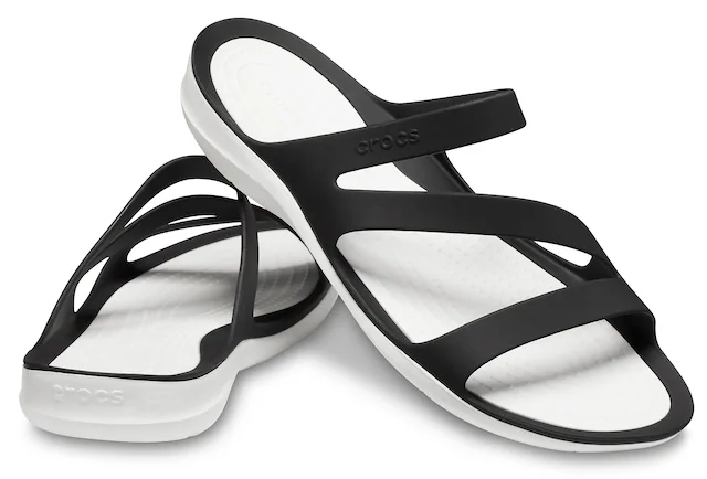 Crocs Badepantolette »Swiftwater Sandal« , Sommerschuh, Badeschuh, Poolslides, genoppte Innensohle