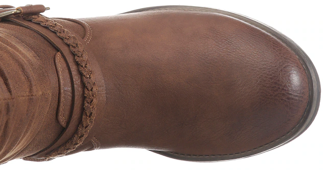 Rieker Stiefel Winterboots, ,Blockabsatz mit gerafftem slouchy-Schaft, schmale Form