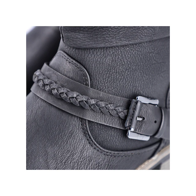 Rieker Stiefel Winterboots, ,Blockabsatz mit gerafftem slouchy-Schaft, schmale Form