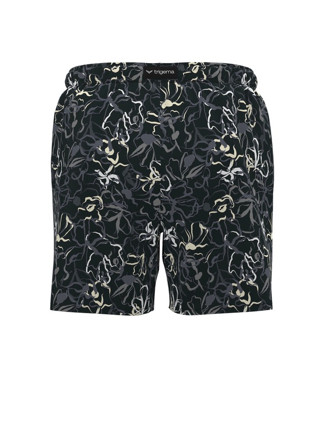 Trigema Shorts »TRIGEMA Bade-/Freizeitshorts mit Druckmotiv«
