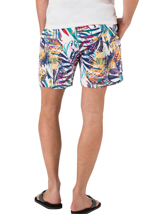 Trigema Shorts »TRIGEMA Bade-/Freizeitshorts mit Druckmotiv«