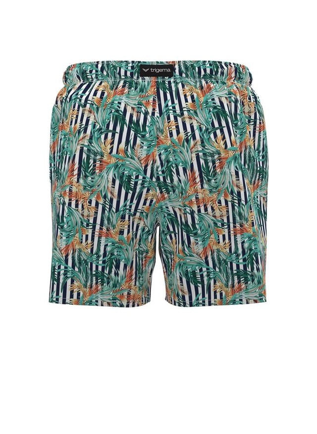Trigema Shorts »TRIGEMA Bade-/Freizeitshorts mit Druckmotiv«