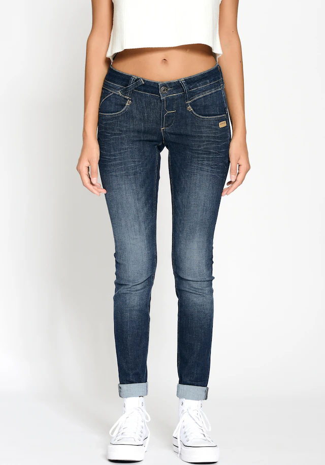 GANG Skinny-fit-Jeans »94NENA« mit modischer Waschung
