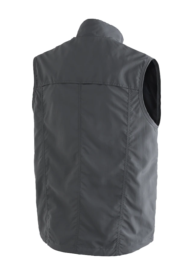 Maier Sports Funktionsweste »Valdemar« Herren Weste mit mehreren Taschen, atmungsaktive Outdoorweste, Reg Fit