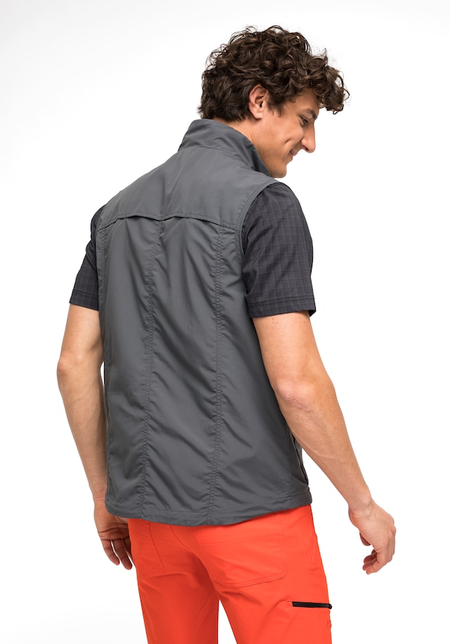 Maier Sports Funktionsweste »Valdemar« Herren Weste mit mehreren Taschen, atmungsaktive Outdoorweste, Reg Fit