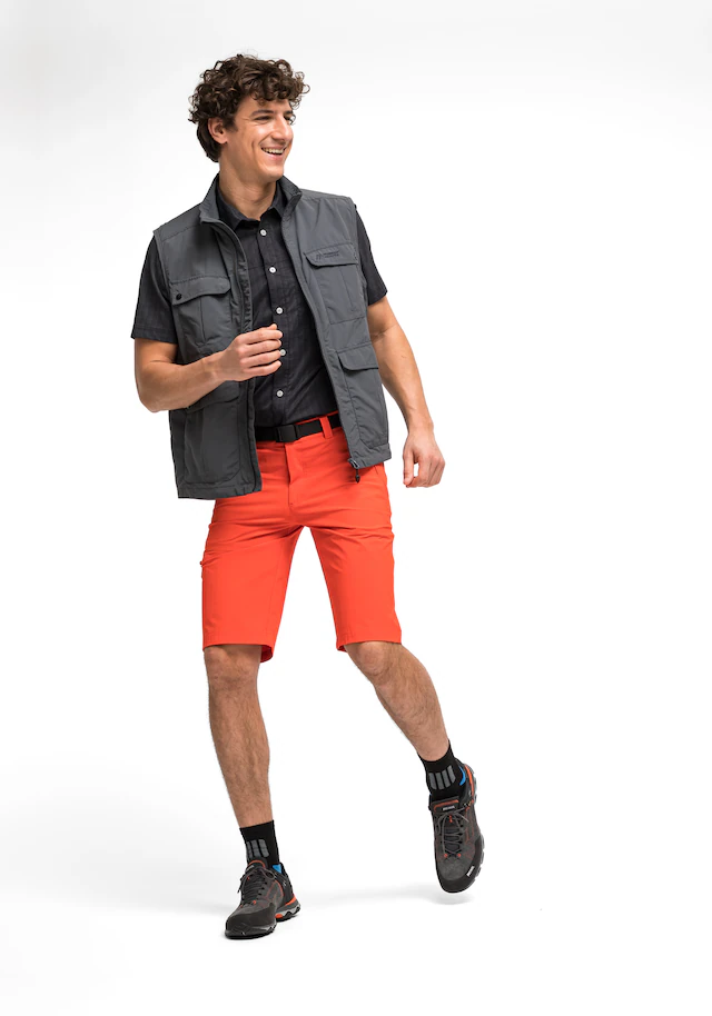 Maier Sports Funktionsweste »Valdemar« Herren Weste mit mehreren Taschen, atmungsaktive Outdoorweste, Reg Fit