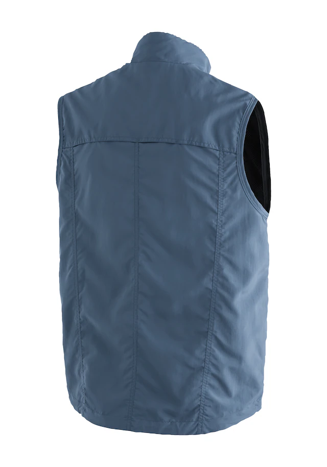 Maier Sports Funktionsweste »Valdemar« Herren Weste mit mehreren Taschen, atmungsaktive Outdoorweste, Reg Fit