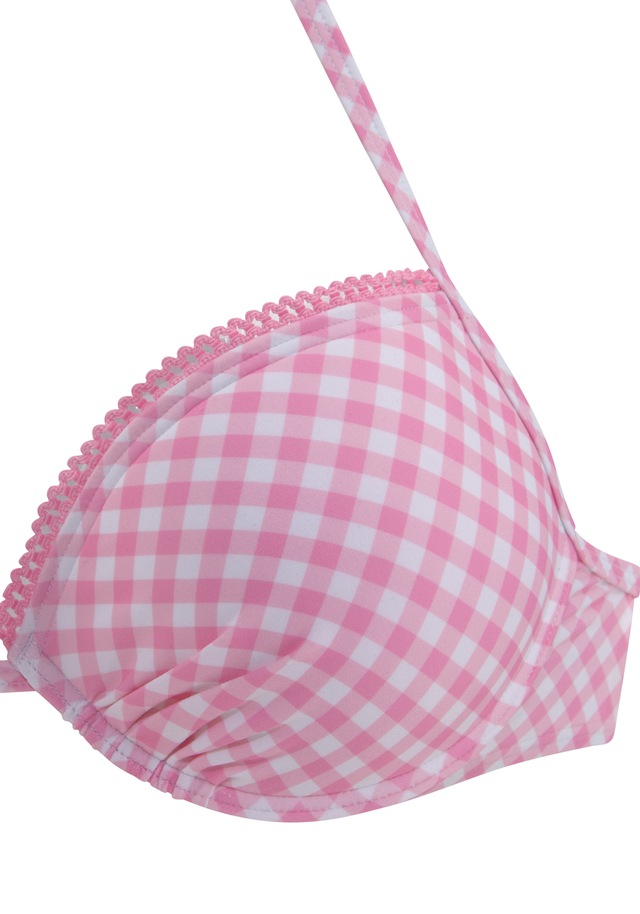 Buffalo Push-Up-Bikini-Top »Karo« mit Zierborte