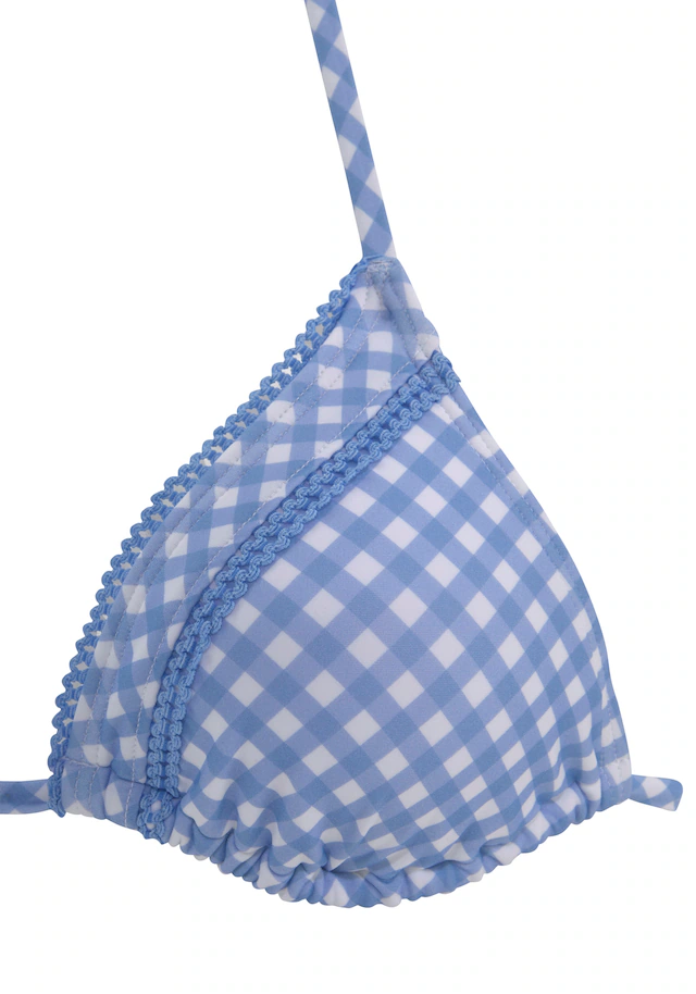 Buffalo Triangel-Bikini-Top »Karo« mit Zierborte