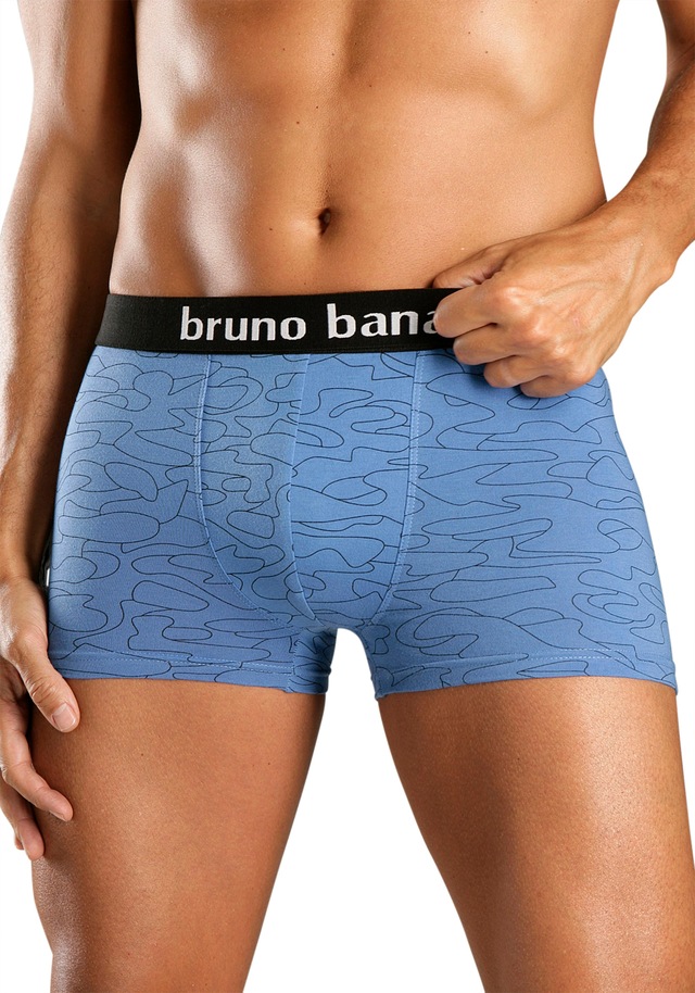 Bruno Banani Boxer »Boxershorts für Herren« Packung, 4 Stk. mit Kontrast-Webbund