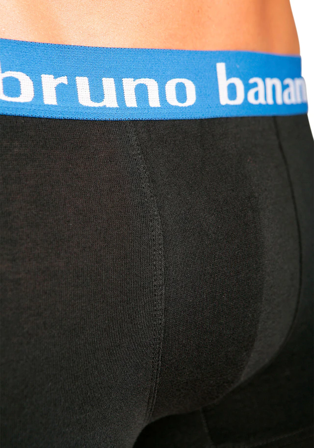 Bruno Banani Boxer »Boxershorts für Herren« Packung, 4 Stk. mit Kontrast-Webbund