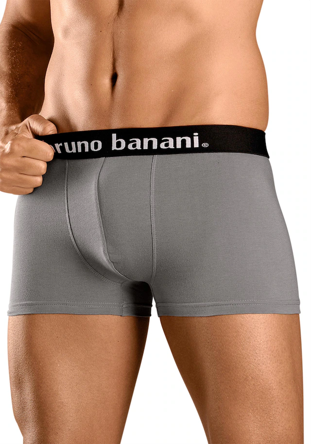 Bruno Banani Boxer »Boxershorts für Herren« Packung, 4 Stk. mit Kontrast-Webbund