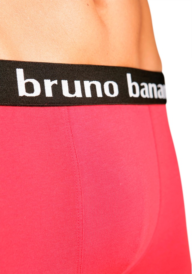 Bruno Banani Boxer »Boxershorts für Herren« Packung, 4 Stk. mit Kontrast-Webbund