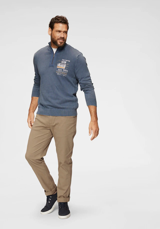 Man's World Rundhalsshirt 5er-Pack, Kurzarm, Regular Fit, unifarben, Rundhals, aus Baumwolle