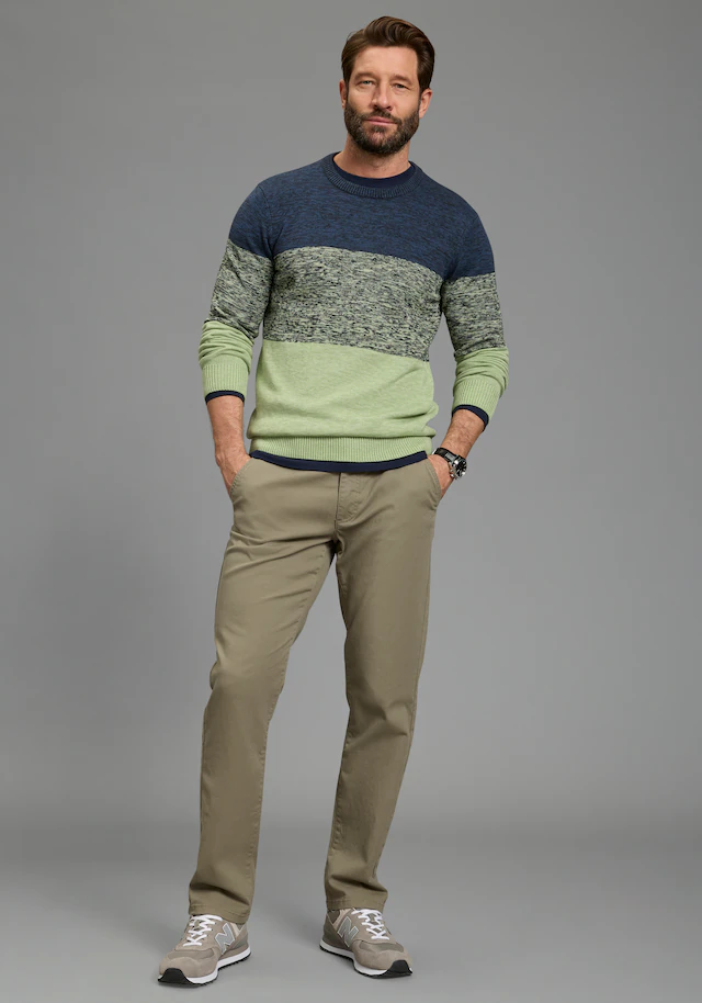 Man's World Rundhalspullover »Bis Größe 5 XL, in vielen Farben! Preis- Leistungsbestseller« mehrfarbig, bequeme Paßform