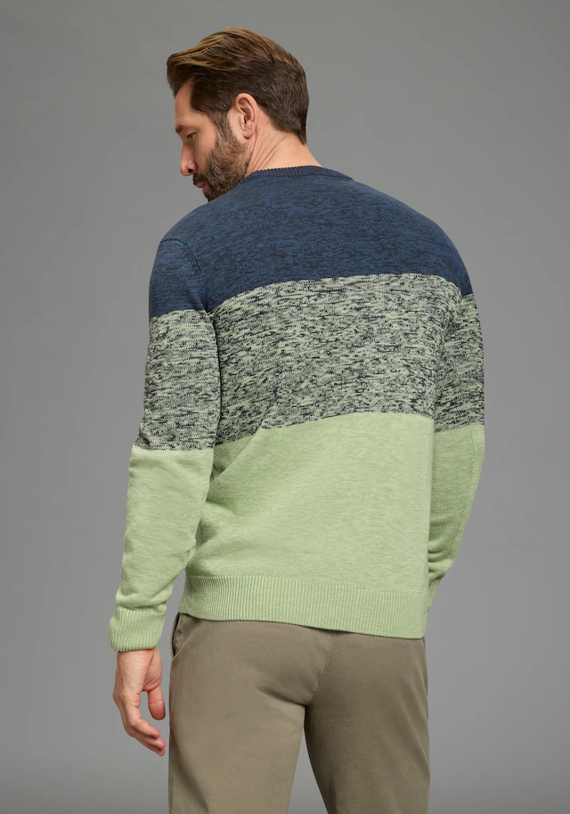 Man's World Rundhalspullover »Bis Größe 5 XL, in vielen Farben! Preis- Leistungsbestseller« mehrfarbig, bequeme Paßform