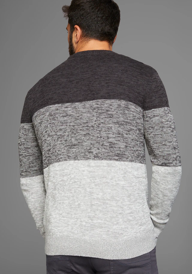 Man's World Rundhalspullover »Bis Größe 5 XL, in vielen Farben! Preis- Leistungsbestseller« mehrfarbig, bequeme Paßform