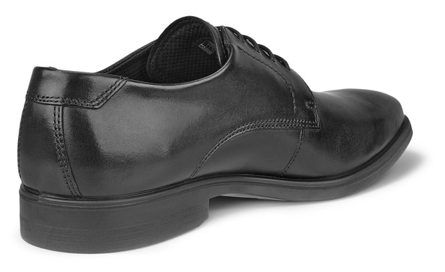 Ecco Schnürschuh »MELBOURNE« mit seitlichen Nähten, Freizeitschuh, Halbschuh, Schnürschuh