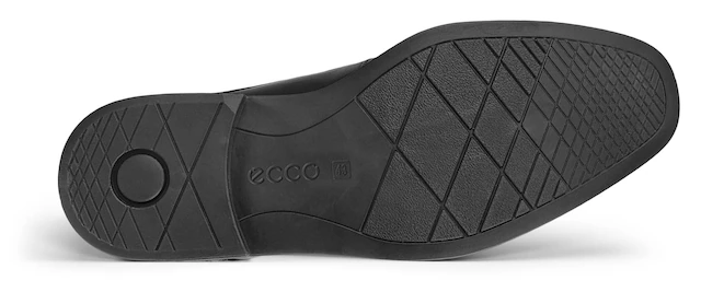 Ecco Schnürschuh »MELBOURNE« mit seitlichen Nähten, Freizeitschuh, Halbschuh, Schnürschuh