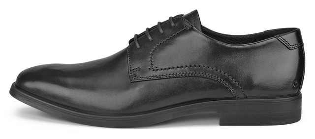Ecco Schnürschuh »MELBOURNE« mit seitlichen Nähten, Freizeitschuh, Halbschuh, Schnürschuh