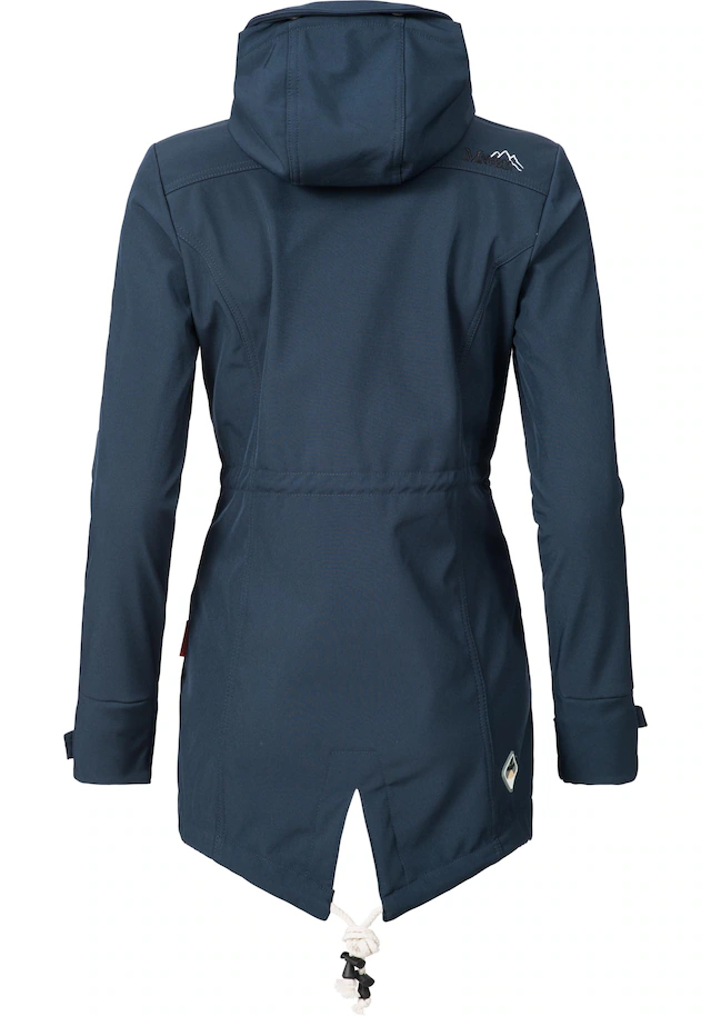 Marikoo Funktionsmantel »Zimtzicke« Softshell Parka mit Kapuze