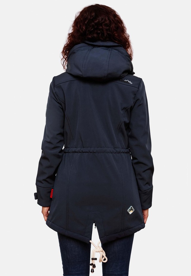 Marikoo Funktionsmantel »Zimtzicke« Softshell Parka mit Kapuze