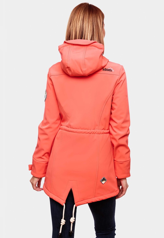 Marikoo Funktionsmantel »Zimtzicke« Softshell Parka mit Kapuze