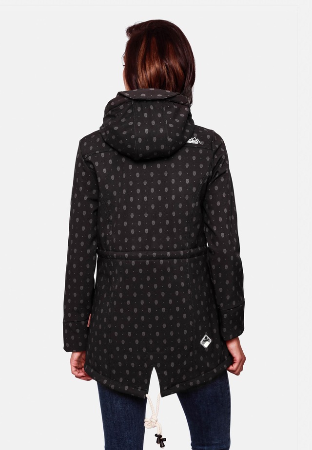 Marikoo Funktionsmantel »Zimtzicke« Softshell Parka mit Kapuze