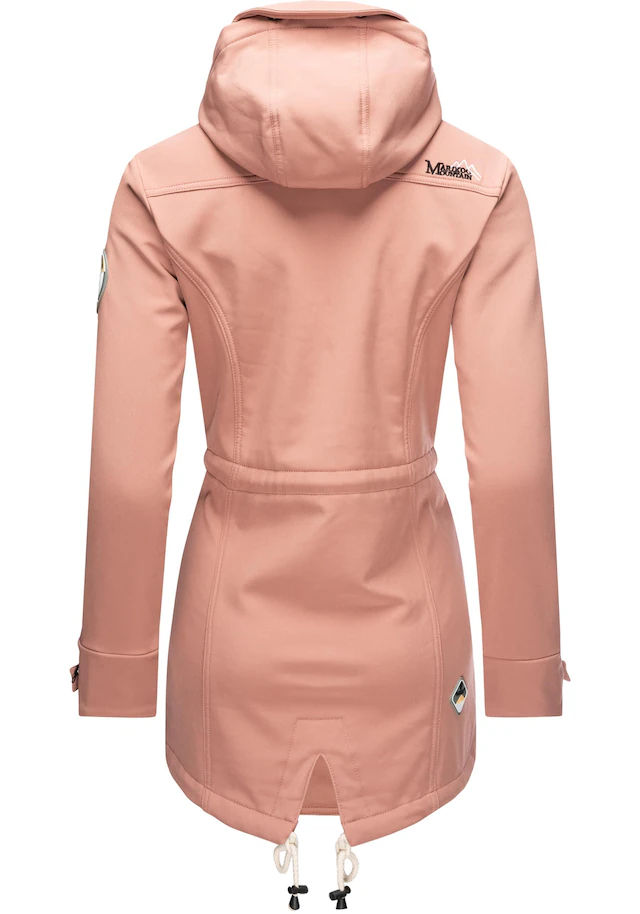 Marikoo Funktionsmantel »Zimtzicke« Softshell Parka mit Kapuze
