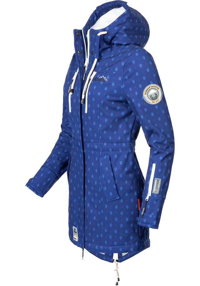 Marikoo Funktionsmantel »Zimtzicke« Softshell Parka mit Kapuze