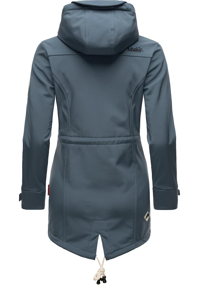 Marikoo Funktionsmantel »Zimtzicke« Softshell Parka mit Kapuze