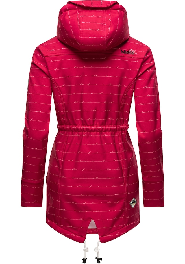 Marikoo Funktionsmantel »Zimtzicke« Softshell Parka mit Kapuze