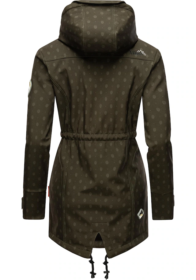 Marikoo Funktionsmantel »Zimtzicke« Softshell Parka mit Kapuze